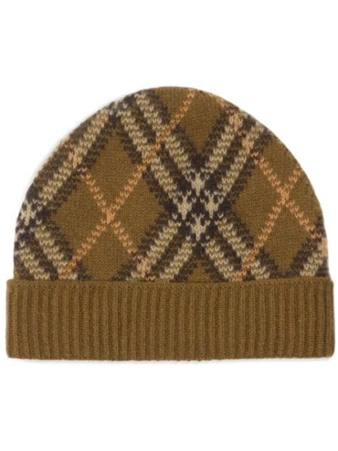 burberry check beanie|burberry beanies for men.